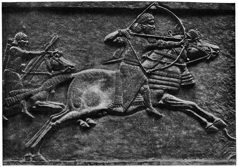Assyrien Knig Assurbanipal