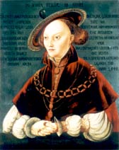 Kopie eines Portraits, vermutlich von Lucas Cranach d.Ä.