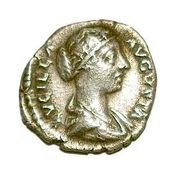 Münze der Augusta Annia Aurelia Galeria Lucilla, Gemahlin des Kaisers Verus und Tochter des Kaisers Mark Aurel