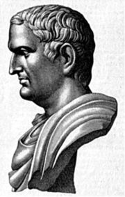 Diese im Haus eines Veteranen in Haifa gefundene Büste ist die einzige authentische Abbildung des Marcus Antonius, die dem Zerstörungsbefehl des Kaisers Augustus entgangen ist