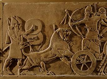 Assyrien Knig Assurnasirpal II