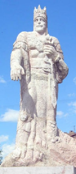 Denkmal des Königs Tigranes in Erewan von Levon Tokmajyan, 2000