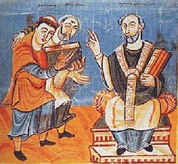Pippin von Landen wird in alten Martyrologien als Heiliger bezeichnet.