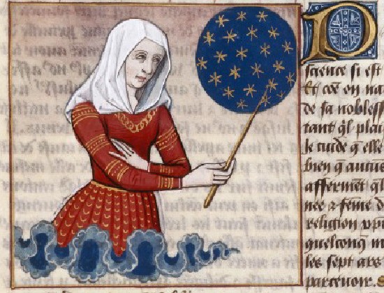 Miniatur aus Boccaccios "De mulieribus claris", 1472