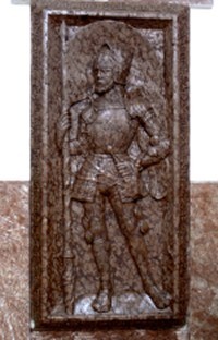 Epitaph Graf Berthold V von Andechs in der Stiftskirche von Dießen