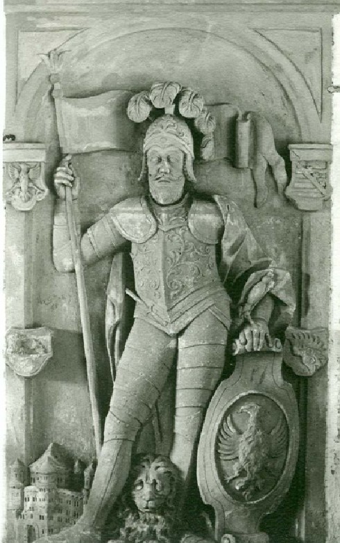 Adalberts Standbild in Altenburg, Bamberg