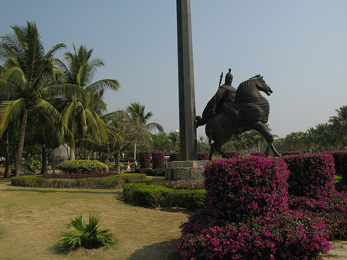 Reiterdenkmal des Generals Ma Yuan auf der Insel Hainan