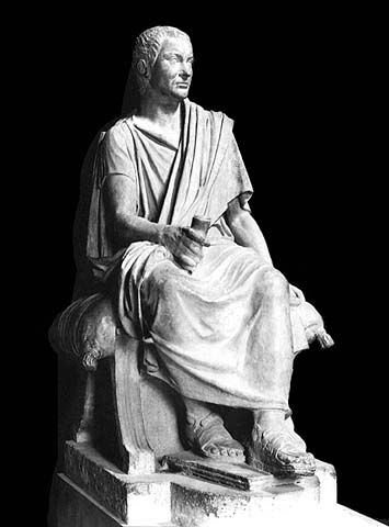 Antike Statue des "Schwertes von Rom", Marcus Claudius Marcellus