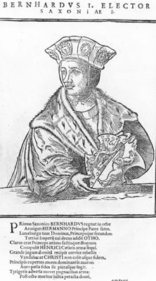 Sachsen Bernhard I 