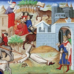 Die grausame Hinrichtung der Königin Brunichilde