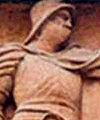 Grabmal des Raubritters Dietrich von Quitzow im Kloster Merienbronn