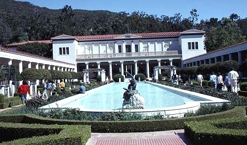 Getty Museum in Malibu bei Los Angeles, Kopie der Villa dei Papiri, Herculaneum