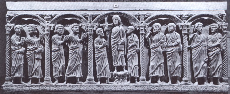 Sarkophag des Consuls unter dem Petersdom